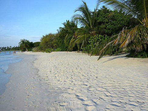 Foto Der weiße Sandstrand