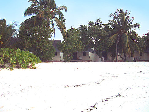 Fotos Der weiße Sandstrand der Malediven | 