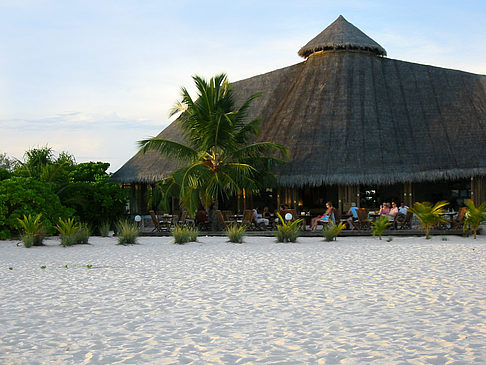 Gebäude am Strand