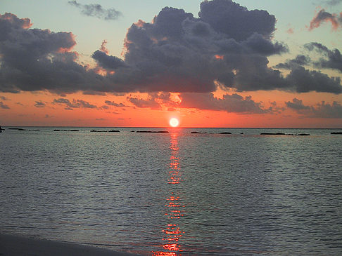 Fotos Sonnenuntergang auf den Malediven | 