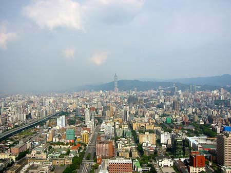 Blick vom Taipeh Tower