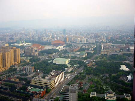 Blick vom Taipeh Tower Foto 